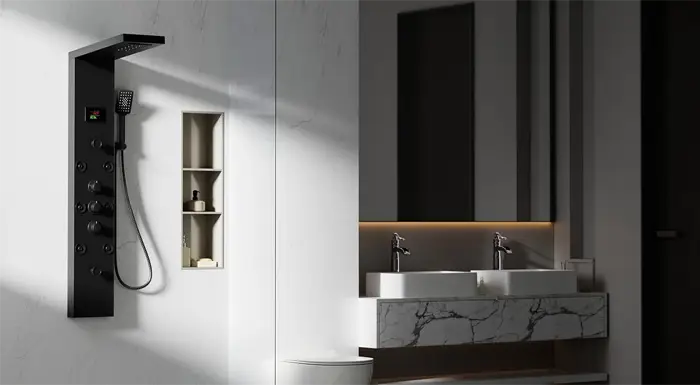 shower panels banner