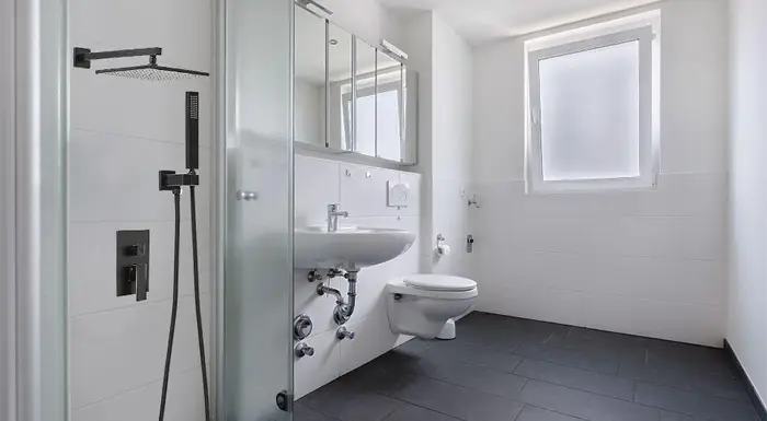 shower system banner